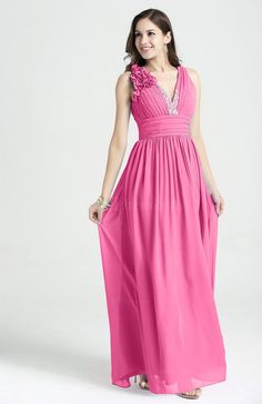 Rose Pink Glamorous Vneck Sleeveless Chiffon Sequin Plus Size Prom Prom Dresses For Plus Size, Dresses For Plus Size, Prom Dress Plus Size, Plus Size Prom, Plus Size Party Dresses, Garden Party Dress, Pink Collection, Pink Prom, Pink Prom Dresses