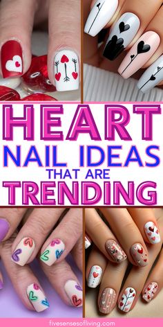 Get ready for Valentine’s Day with these stunning valentine heart nails ideas! Whether you prefer valentine heart nails almond shapes, short and sweet valentine heart nails, or creative valentine heart nail art, there’s something for everyone. Explore valentine heart nail design inspirations with acrylic or square styles, or go soft with valentine heart nails pink. For a minimalist touch, try valentine heart nails simple designs. Pair your nails with a valentine heart name craft for a personalized touch to complete your festive look this season! Heart Nails Almond, Heart Nails Simple, Heart Nail Ideas, Heart Nails Pink, Heart Nail Designs, Name Crafts, Heart Nail, Heart Nail Art, Nail Design Inspiration