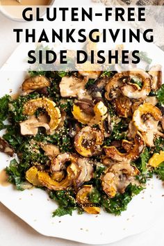 From creamy mashed potatoes to spicy roasted squash and crisp fall salads, these gluten-free Thanksgiving sides will have the entire table reaching for seconds. Mashed Potatoes, Winter Recipes, Side Dishes For Thanksgiving, Dishes For Thanksgiving, Roasted Squash, Free Thanksgiving, Creamy Mashed Potatoes, Cozy Winter