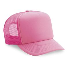 Neon Pink Trucker Hat 5 Panel Foam Front Mesh Back Hat 1dz New TRUCK-5 NPNK Cobra Cap Neon Pink TRUCK-5 NPNK We offer embroidery service on orders of 4 dz or more. Please contact us for more information. 5-Panel, 3 3/4" Structured Crown Polyester Foam Front Mesh Back NO BRAID Snap Closure *** CURRENTLY ALL HATS ARE IN SHORT SUPPLY PLEASE CONTACT ME BEFORE BUYING IT NOW TO MAKE SURE i HAVE HATS IN STOCK, THANK YOU. *** Pink Hat With Flat Brim, Flat Brim Pink Hat One Size, Pink Flat Brim Hat, One Size Fits Most, Pink Flat Brim Trucker Hat, Pink Summer Baseball Cap With Flat Brim, Pink Trucker Snapback Hat With Flat Brim, Pink Flat Brim Baseball Cap For Summer, Pink Trucker Baseball Cap With Flat Brim, Pink Trucker Cap With Flat Brim