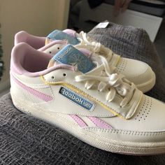 Be My Mistake, Rebook Shoes, Thrifted Shoes, My Mistake, Pastel Vintage, Shoe Wishlist, Hype Shoes, Shoe Inspo, Aesthetic Shoes