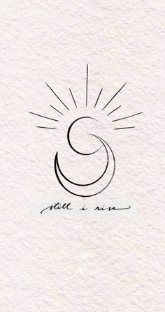 the letter s is drawn on paper and has a sunburst above it that reads,