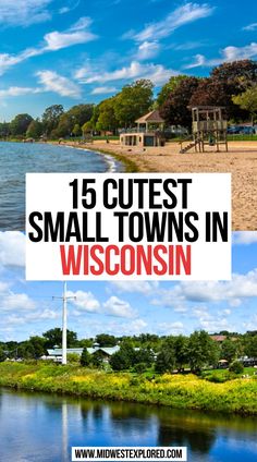 15 Cutest Small Towns In Wisconsin Best Small Towns In Wisconsin, Wisconsin Attractions, Travel Places To Visit, Wisconsin Summer, Wisconsin Vacation, Fun Trips, Exploring Wisconsin, Racine Wisconsin, Travel Wisconsin