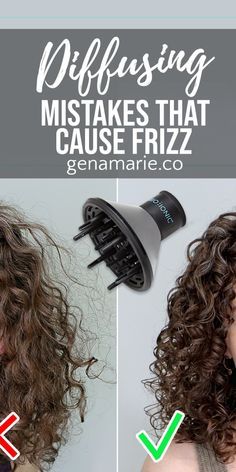 Kręcony Bob, Frizzy Curls, Hair Diffuser, Frizz Free Curls, Natural Curls Hairstyles, Wavy Curly Hair