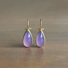 Lilac Ethiopian Chalcedony Drop Earrings – Meeka Fine Jewelry Elegant Chalcedony Drop Earrings, Chalcedony Drop Earrings As Gift, Drop Chalcedony Earrings As A Gift, Wizard Jewelry, 2024 Jewelry, Ethereal Jewelry, Nose Ring Jewelry, Faberge Jewelry, Gem Earrings