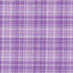 a purple and white plaid fabric