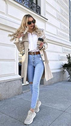 Outfits Con Jeans, Winter Fashion Outfits Casual, Looks Chic, Work Outfits Women