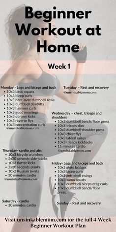 Beginner Workout Plan