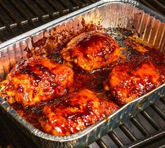 Pit Boss Smoked Chicken Thighs - Simply Meat Smoking Smoked Boneless Chicken Thighs, Smoked Chicken Thighs, Chicken Crisps, Bbq Sauce Chicken, Stuffed Chicken Breasts, Honey Bbq Sauce, Cheese Stuffed Chicken, Pellet Grill Recipes, Traeger Recipes