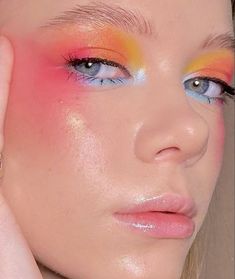 Colored Eyeshadow, Show Makeup