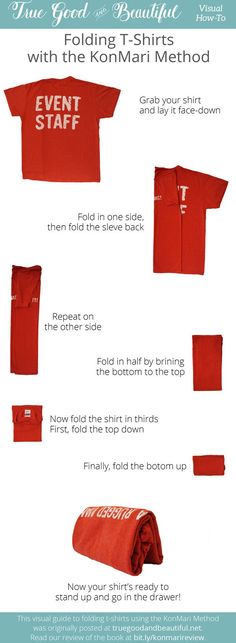 the instructions for how to make an event shirt with t - shirts and ties on it