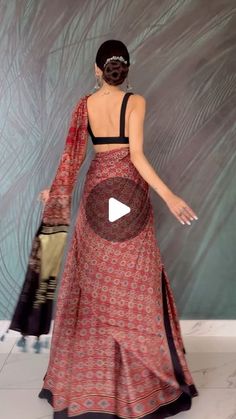 Designs For Lehenga, Saree As A Lehenga, Saree Ka Lehnga Design, Saree With Cancan Skirt, Saree Style Lehenga, How To Wear A Saree Like A Lehenga, Different Draping Saree Styles, How To Dress Saree, Lehenga Type Saree Draping