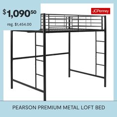 the loft bed is $ 1, 999 00