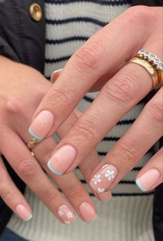 Pastel Nail Art, Short Gel Nails, Subtle Nails, Simple Gel Nails, Summery Nails, Casual Nails, Cute Gel Nails, Short Acrylic Nails Designs, Pastel Nails