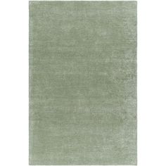 an area rug with a light green color on the side and dark grey stripes in the middle