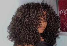 Curly Haircut For Volume, 3b Curly Hair, 3c Curly Hair, Poofy Hair, Curly Hair Care Routine, Curly Hair Photos, Dyed Hair Inspiration, Girls Natural Hairstyles