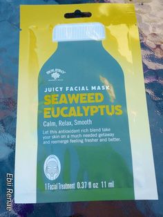 Let this antioxidant rich blend take your skin on a much needed getaway and re-emerge feeling fresher and better. Calm + Relax + Smooth  Directions for Use: Cleanse face with warm water. Apply mask evenly across face, gently smoothing mask to ensure good coverage on skin for 3-5 minutes. Gently wash mask form face, wipe off any residue with a damp cloth. Your skin will feel more moist and smooth after using. Cleanse Face, Cleansing Balm, Facial Mask, Much Needed, Facial Cleansing, Facial Masks, Facial Care, Facial Skin Care, Skin Treatments