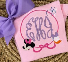 Mouse Character Embroidered Shirt Shirts will be pink unless shop is messaged prior to ordering! Bow is NOT included! Cute Pink Tops With Custom Embroidery, Cute Pink Top With Custom Embroidery, Pink Disney Shirt, Cute Pink T-shirt With Letter Embroidery, Pink Mickey Mouse T-shirt For Disney Events, Castle Outfit, Cute Pink T-shirt With Machine Embroidery, Mouse Embroidery, Disney Pink Minnie Mouse T-shirt