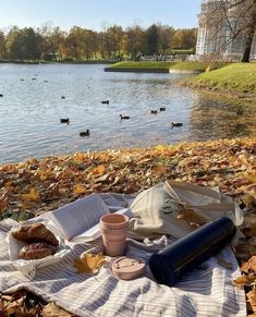 picnic at the lake on a sunny autumn day Fall Mood Board, Fall Inspo, Season Of The Witch, Fall Feels, Best Seasons, Fall Pictures, Autumn Cozy