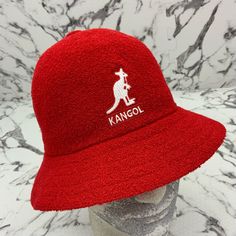 Brand New With Tags Amazing Kangol Hat Material: 60% Polyester, 40% Acrylic Kangol Hat, Kangol Hats, Bucket Hat, Red White, Accessories Hats, Red And White, Cute Outfits, Mens Accessories, Man Shop