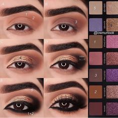 Makeup Ojos, Makeup Pictorial, Makeup Tip, Buy Makeup, Event Makeup, Makeup Tutorial Eyeshadow, Eye Makeup Steps, Pinterest Makeup