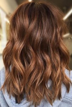 Auburn Balayage Caramel Chocolate Brown, Roasted Caramel Balayage, Brunette Hair With Peach Highlights, Brunette Fall Hair 2023 Red, Light Brown Hair Auburn Balayage, Auburn Balayage Light Brown Hair, How To Add Red Highlights To Brown Hair, Quick Easy After Work Dinners