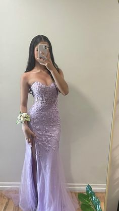 Prom Dress Lace, Mermaid Sweetheart, Lavender Dress, Long Prom Dress, Dress Lace, Prom Dress, Custom Color, Mermaid, Prom