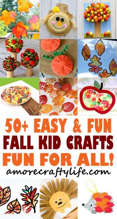 Fall Kid Crafts, Harvest Crafts For Kids, Fun Fall Crafts For Kids, Leaf Crafts Kids, Harvest Crafts, Kids Painting Crafts, School Kids Crafts