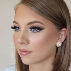 Wedding Makeup Blue, Beautiful Wedding Makeup, Cool Makeup, Wedding Makeup For Brown Eyes