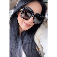 Gucci Gg0053sn 0053s 001 Black Gold Grey Gradient Lens Square Sunglasses Size: 54-25-140mm 100% Authentic Guaranteed!!! Be Aware Of Fake Listings Of These Sunglasses!!! Any Listing Below $200 Are Fake! This Is Reinvented Style Of Gg0053s, Designers Put It Back In The Collection And New Code Is Gg0053sn (N Stands For New Design) Made In Italy Comes With Full Gucci Set. Case, Cloth, Pouch And Paperwork. We Are An Established Optical Company In Business For Over 20 Years. Only Selling Genuine Eyewe Luxury Black Gucci Sunglasses, Black Gucci Sunglasses For Evening, Gucci Black Sunglasses For Party, Designer Black Sunglasses, Gucci Sunglasses Women, Classy Outfits For Women, Cloth Pouch, Fashion Eye Glasses, Classy Photography