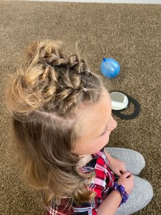 Bubble Braid Bun Hairstyles, Bubble Braid Into Bun, Bubble Braid Space Buns, Bubble Braid Bun, Mini Hairstyles, Bubble Braid Pigtails Short Hair, Bubble Pigtails Short Hair, Aubrey Hair, Olivia Hair