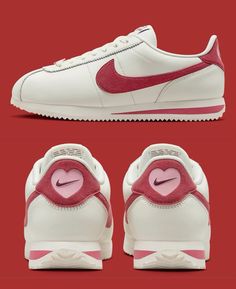 #Nike #Valentine #Valentine_day #Chocolate #나이키 #발렌타인 #발렌타인데이 #초콜릿 Fresh Shoes, Nike Cortez, Shoe Lover, Cute Shoes, Girl Fashion, Ready To Wear, Fashion Inspo