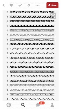 an iphone screen showing different lines and shapes on the same page, with one line drawn in