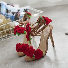 Lace High Heels, Fancy Heels, High Heels Sandals