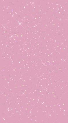 a pink background with stars and sparkles