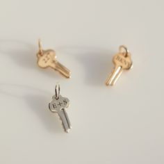 You can go home again a tiny replica of a suburban house key, waiting to be engraved with your childhood address or lucky number or any number that means something special to you.Part of the Big Little Charm Collection, the tiniest charms from one of the Gift Ideas For Your Bestie, Budget Gift Ideas, Catbird Jewelry, Tiny Charms, Suburban House, Budget Gift, Tiny Charm, My Funny Valentine, Home Again