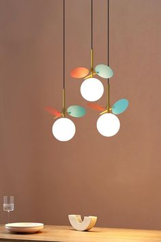 Nordic Globe Suspension Light - SamuLighting Living Room Den, Staircase Lighting, Centre Commercial, The Beauty Of Nature, Suspension Light, Lamps Ceiling, Hotel Lobby, Edison Light Bulbs, Light Table