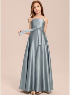 JJ's House Bow Satin Square Sweet 16 Junior Bridesmaid Dresses Fall Spring Summer Winter A-line Pockets Back Zip Dusty Blue Floor-Length Blue Sleeveless Junior Bridesmaid Dress. #JJ's House #Bow #Satin #Square #Sweet16 #JuniorBridesmaidDresses #Fall #Spring #Summer #Winter #Aline #Pockets #BackZip #DustyBlue #FloorLength #Blue #Sleeveless #JuniorBridesmaidDress Jr Bridesmaid Dresses Traditional, Bridesmaid Dress For Teenager, Jr Bridesmaid Velvet Dresses, Jr Bridesmaid Dresses Jj'shouse, Young Bridesmaid Dresses Nordstrom, Jr Bridesmaid Dresses Elegant, Jr Bridesmaid Dresses Stylish, Winter Jr Bridesmaid Dresses, Bridesmaid Dresses Young