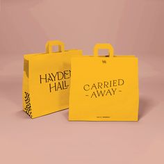 Hayden Hall - Grip Shoping Bag, Food Hall, Wayfinding Signage, Mural Design, Package Design, Shopping Bags, Brand Packaging, New Recipes, Packaging Design