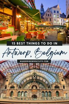 the top things to do in antherp belgium