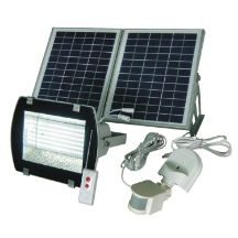 two solar powered lights and some other items