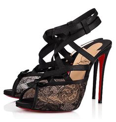 French Shoes, High Sandals, Bridles, Christian Louboutin Women, Travel Shoes, Footwear Design Women, Black High Heels