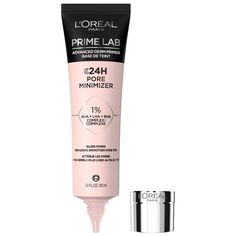 L’Oreal Paris’ Prime Lab Advanced Derm Primers are a collection of skin-loving primers that extend makeup wear for up to 24H and visibly improves skin over time. Formulated with tried-and-true skincare ingredients, each primer targets a specific skin need with its unique formulation. Pore Minimizer with AHA, LHA, BHA Complex to refine the look of skin texture. Find all primers. The Dullness Reducer with Niacinamide instantly corrects dullness for tan to deep skin tones. Matte Setter with LHA plu Best Primer For Oily Skin, Pore Filler, Primer For Oily Skin, Pore Minimizer, Best Primer, Beauty Supplies, Deep Skin, Minimize Pores, Makeup Primer