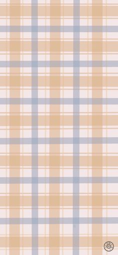 a beige and blue plaid wallpaper pattern