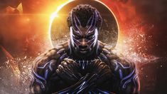 the cover art for black panther