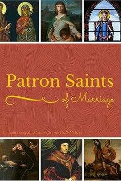 There's more than one patron saint of marriage...learn more! Blessed Trinity, Catholic Company, Holy Matrimony, Solitary Confinement, Catholic Books, Influential Women