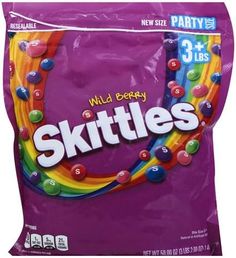 skittles wild berry gummy candy bag