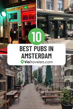 Best Pubs in Amsterdam Bars In Amsterdam, Best Bars In Amsterdam, Chill Bar, Amsterdam Bucket List, Amsterdam Food, Travel Amsterdam, Irish Bar, Night Bar