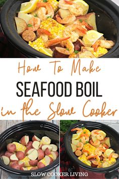 how to make seafood boil in the slow cooker