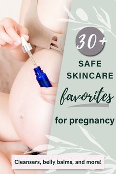 Our Top 30+ Pregnancy-Safe Skincare Products for Expecting Moms | UNDEFINING MOTHERHOOD | Looking for an awesome belly balm to help prevent stretch marks? We’ve got balms, oils, and butters that are pregnancy-safe and mama approved! Click here for over 30+ pregnancy-safe skincare items for expectant moms. Am Skincare, Skincare Items, Skin Essentials